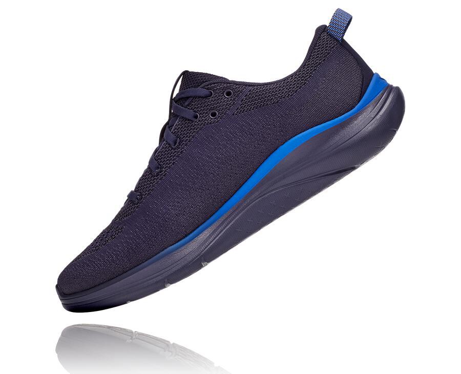 Tenis Hoka One One Hombre Azul Marino - Hupana Flow - RVJG27935